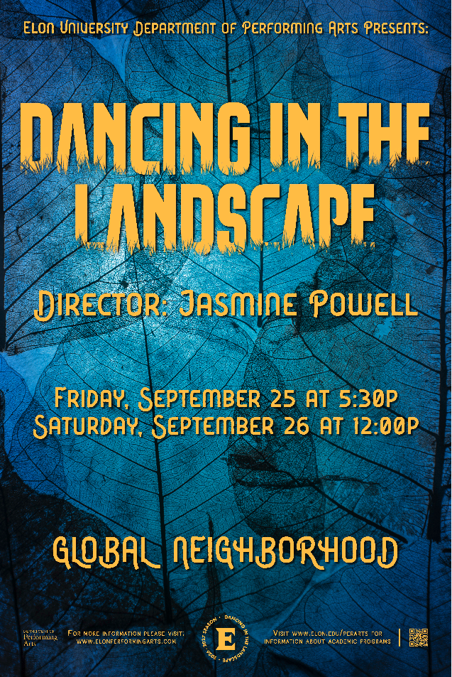 Poster for 2026 Dancing in the Landscape